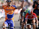 Kim Kirchen wird Dritter hinter Oscar Freire beim Pfeil von Brabant 2007